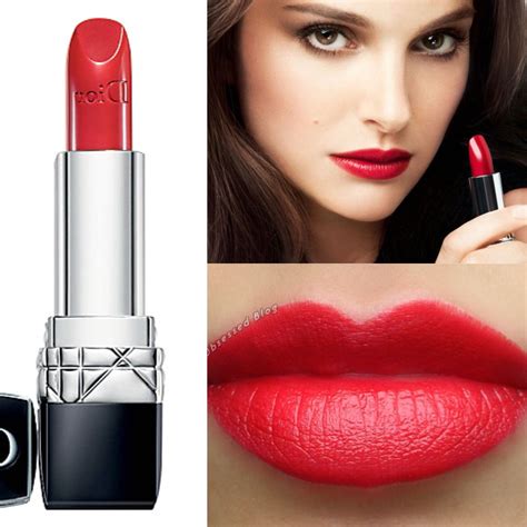 dior 539|999 Dior red lipstick.